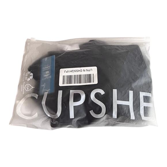 NEW Cupshe SWIMSUIT Women's LG 1PC Bathing Suit Tummy Control Mesh Adj. Straps - Picture 10 of 15